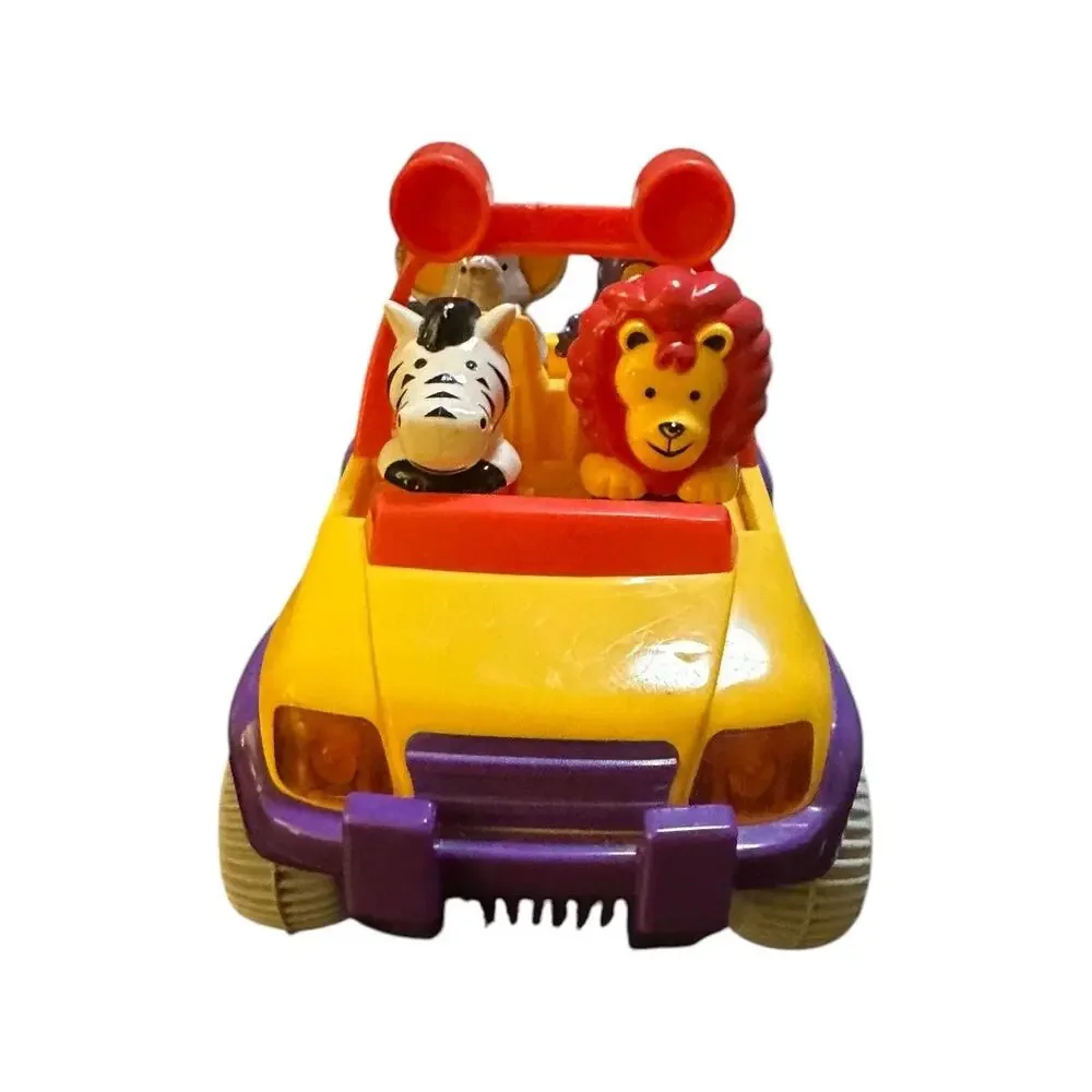 Toy Car & Animals Shapes Colors Set